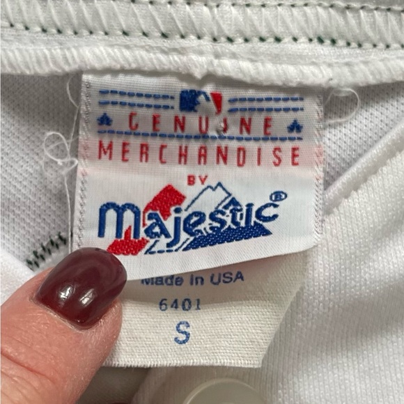 MAJESTIC Vintage Tampa Bay Rays White Jared Sandberg Youth Jersey Suze Small - Picture 5 of 7